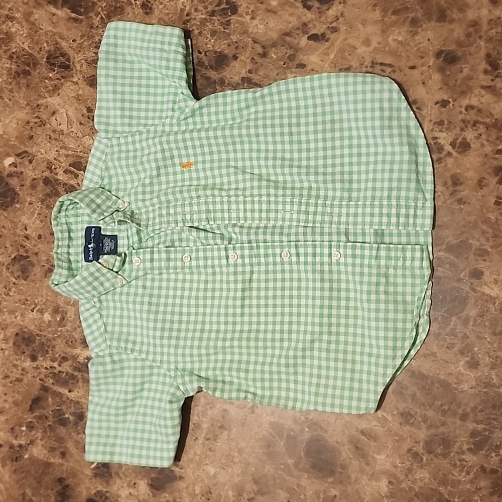 Ralph Lauren Polo Button-down Tee Boys Size 4